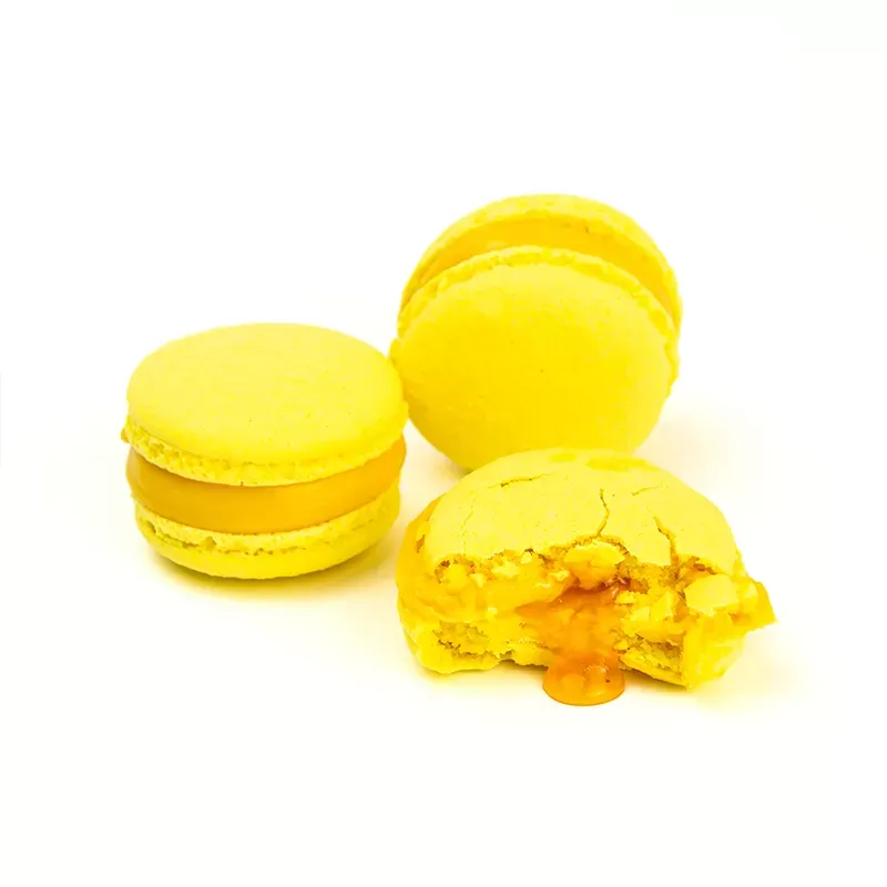 macarons mango e frutto della passione 