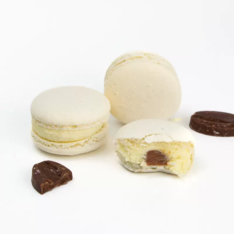 macarons cocco e cioccolato 