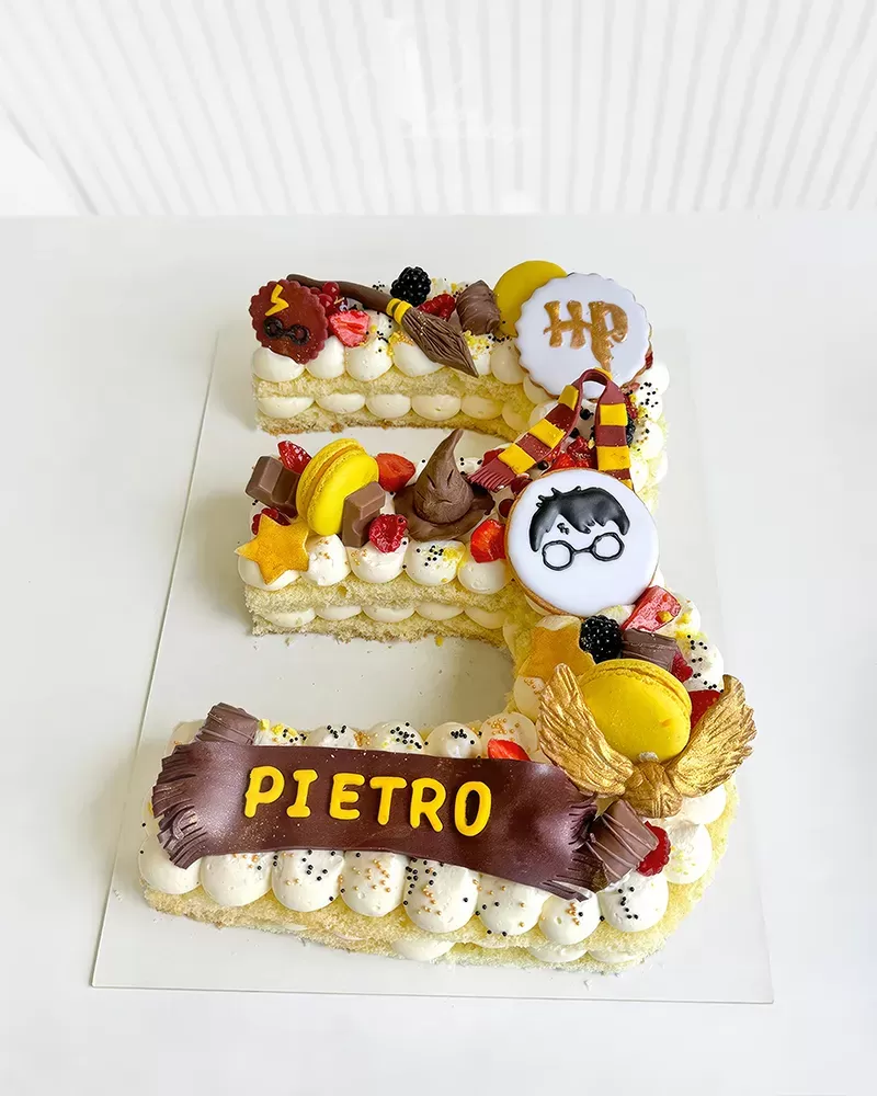 cream tart a tema Harry Potter numero 3